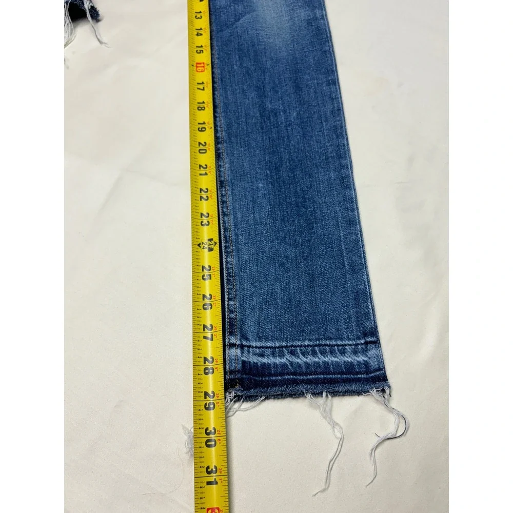 Rag & Bone‎ Denim Jeans Size 24 Bainbridge Wash Distressed Hem